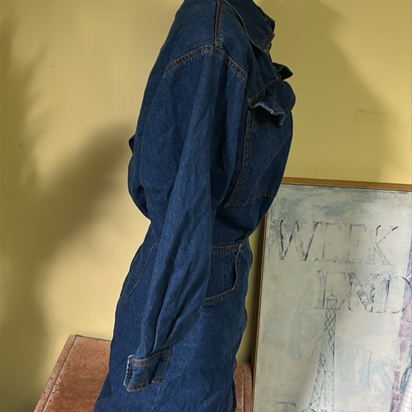 Impromptu Vintage Full Zip Denim Dress - Picture 5 of 6